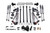 2020-2022 Ford F250/350 4wd 5" 4-Link Suspension Lift Kit, 3" Rear, Block, Diese - BDS1567FPE