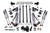 2017-2019 Ford F350 Dually 4wd 4" 4-Link Suspension Lift Kit, 3" Rear, Block, Di - BDS1577FPE
