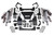 2025-2026 Chevy/GMC 1500 4wd 4" Suspension Lift Kit, V8 Gas, 3" Rear, Block -Fox - BDS1851PSS