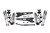 2011-2016 Ford F250/F350 4wd 2.5" Radius Arm Suspension Lift Kit, 2" Rear, Block - BDS1926FPE