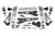 2024-2025 Ford F250/F350 4wd 5" Radius Arm Suspension Lift Kit, 3" Rear, Leaf Sp - BDS2211FPE