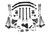 2011-2016 Ford F250/F350 4wd 6" 4-Link Suspension Lift Kit, 6" Rear, Spring, Die - BDS597FPE