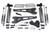 2023-2026 Ford F350 DRW 4WD 5" Radius Arm Suspension Lift Kit, 3" Rear, Block, G - BDS2262FPE