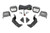 LED Light Kit | Cage Mount | 2" Chrome Pair | Wide Angle | CFMOTO UFORCE 1000