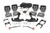 LED Light Kit | Fog Mount | 2" Black Pair | Amber DRL | Chevy Silverado 2500 HD/3500 HD (11-14)