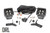 LED Light Kit | Hinge Mount | 2" Black Pair | Amber DRL | Jeep Gladiator JT/Wrangler JL (18-26)