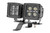 Quad LED Light Kit | Cowl Mount | 2" Black Pairs | Spot | Jeep Gladiator JT/Wrangler JL (18-26)