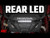 LED Light Kit - Rear Mount - 10 in. Black Slimline - Honda Talon (19-21) - 92027