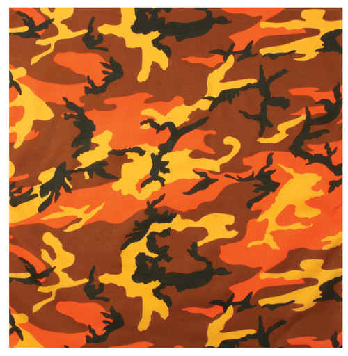 Rothco Colored Camo Bandana