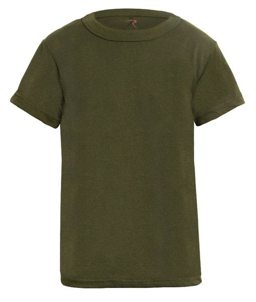 Rothco Kids T-Shirt (Color: Olive Drab, Size: XS)