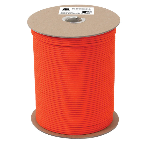 Rothco Nylon Paracord 550lb 1000 Foot Spool