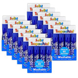 Kwik Stix Single Color Pack, Blue, 12 Per Box, 12 Boxes