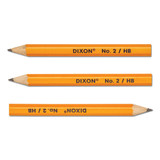 Golf Wooden Pencils, 0.7 Mm, Hb (#2), Black Lead, Yellow Barrel, 144/box