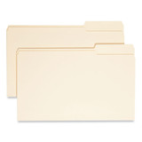 Manila File Folders, 1/3-cut Tabs: Right Position, Legal Size, 0.75" Expansion, Manila, 100/box