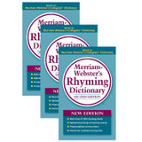 Merriam-Webster's Rhyming Dictionary, Pack of 3