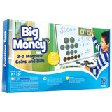 Big Money Magnetic Coins & Bills, Pack of 50