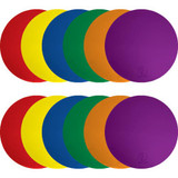 5" Poly Spots - 2 Ea. Color