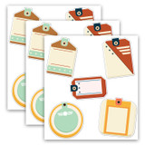 Let's Explore Travel Tags Cut-Outs, 36 Per Pack, 3 Packs