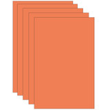 Deluxe Bleeding Art Tissue, Orange, 20" x 30", 24 Sheets Per Pack, 5 Packs