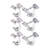 Ceiling Hooks, 6 Per Pack, 3 Packs