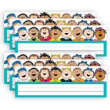 Stick Kids Name Plates, 9-1/2" x 3-1/4", 36 Per Pack, 6 Packs