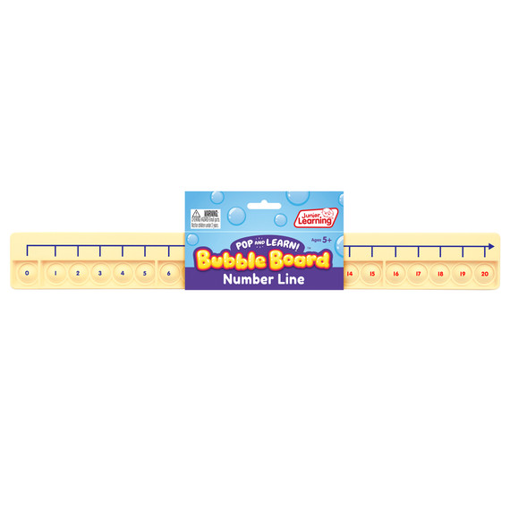 Number Line Pop and Learn Bubble Board