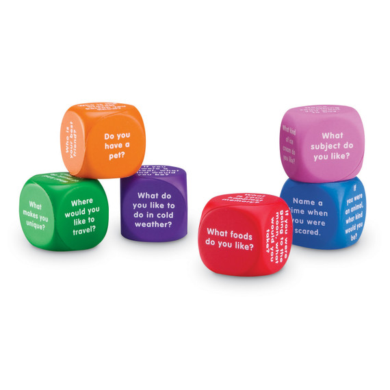 Conversation Cubes, 6 Per Set