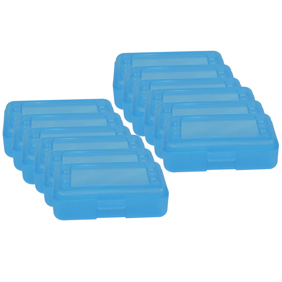 Pencil Box, Blueberry, Pack of 12