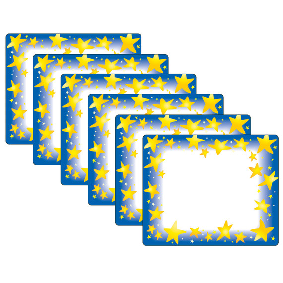 Star Brights Terrific Labels, 36 Per Pack, 6 Packs