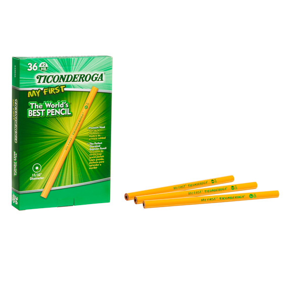My First Ticonderoga Pencil without Eraser, 36 Count