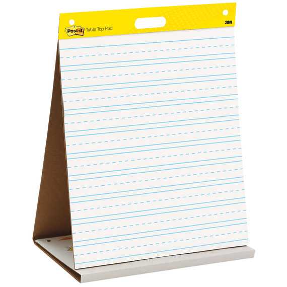 Tabletop Self Stick Easel Pad, 20 in x 23 in, 20 Sheets/Pad