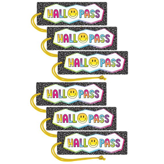 Brights 4Ever Magnetic Hall Pass, Pack of 6