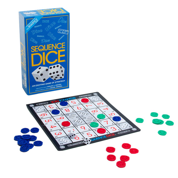 Sequence Dice Game, Pack of 2
