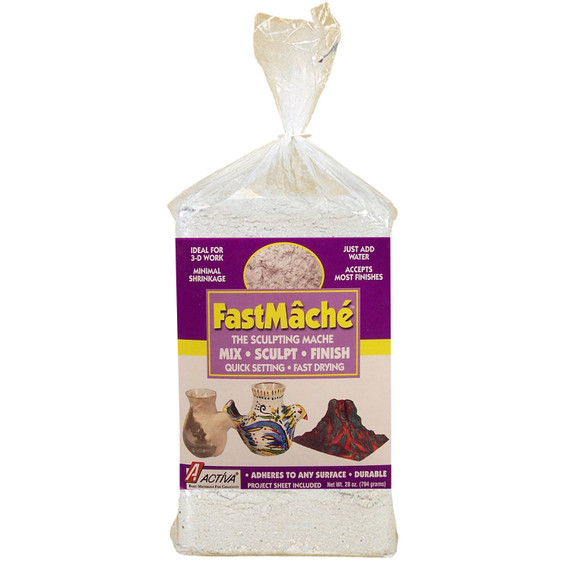 FastMche Fast Drying Papier Mche, 4 lbs.