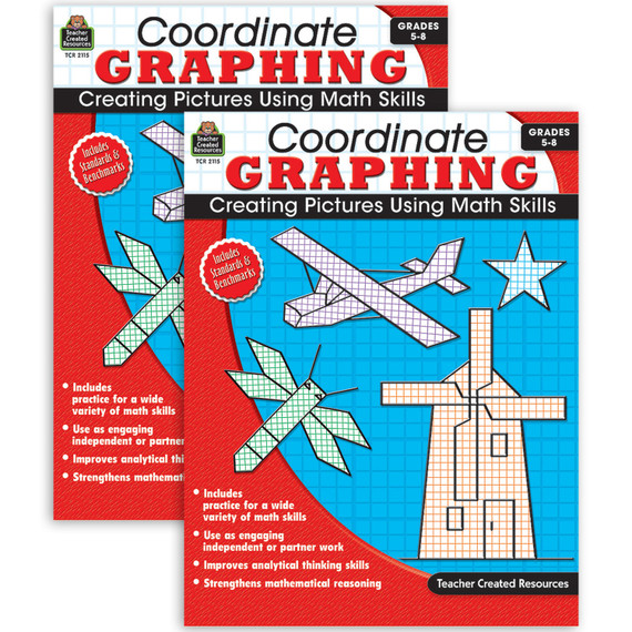 Coordinate Graphing Book, Pack of 2