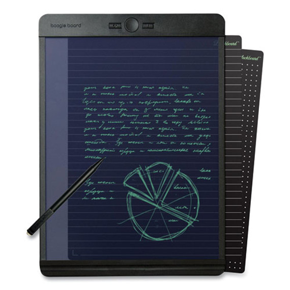 Blackboard Original Reusable Writing Tablet, 8.5" X 11" Lcd Screen, 10.5" X 1" X 13.8", Black