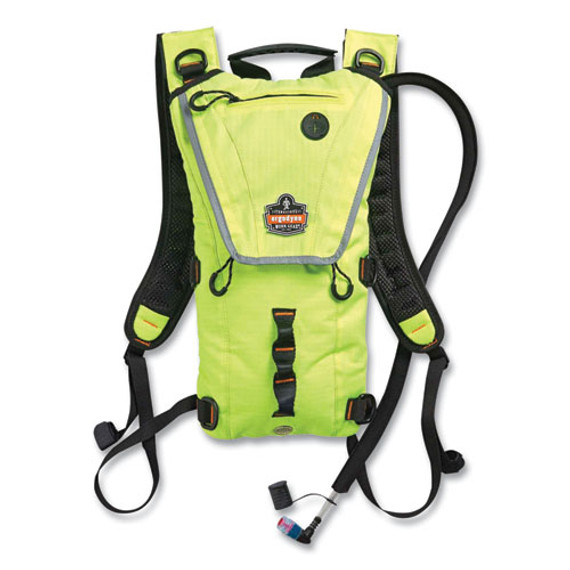 Chill-its 5156 Low Profile Hydration Pack, 3 L, Hi-vis Lime