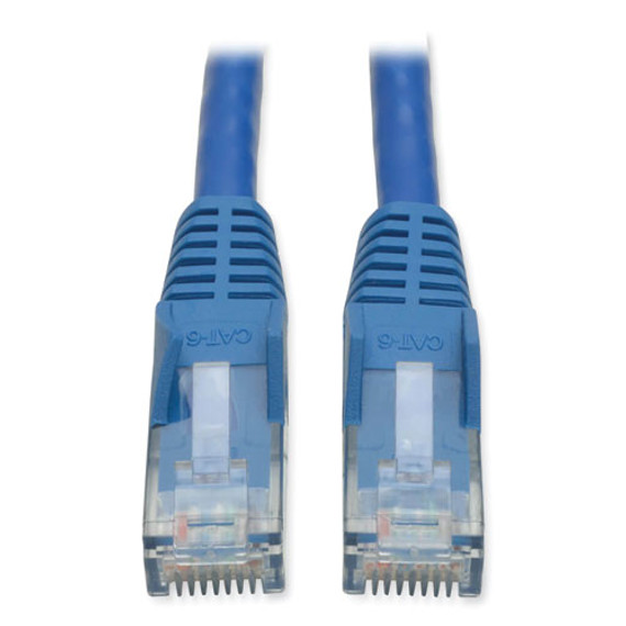 Cat6 Gigabit Snagless Molded Patch Cable, 5 Ft, Blue