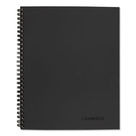 Wirebound Guided Action Planner Notebook, 1-subject, Project-management Format, Dark Gray Cover, (80) 11 X 8.5 Sheets