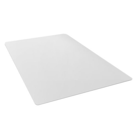 Ecotex Marlon Bioplus Rectangular Polycarbonate Chair Mat For Hard Floors, Rectangular, 29 X 47, Clear