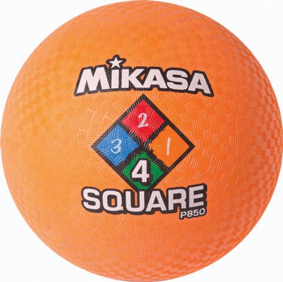 Mikasa Four-square Playground Ball - 8.5" (orange)