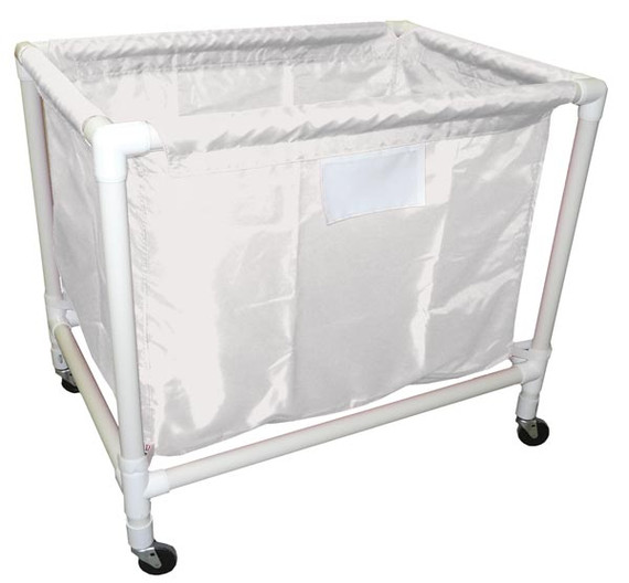 Large Pvc/nylon Equip. Cart - White