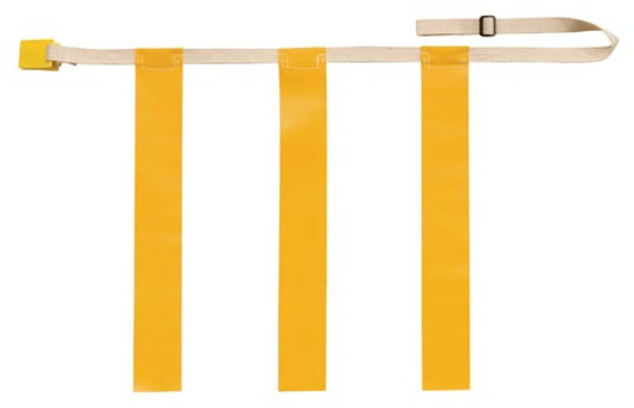 Triple Threat Flag Football Belt - Large - Yellow