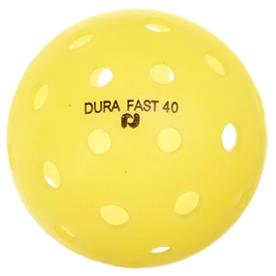 Dura Fast 40 Outdoor Pickleball - Yellow