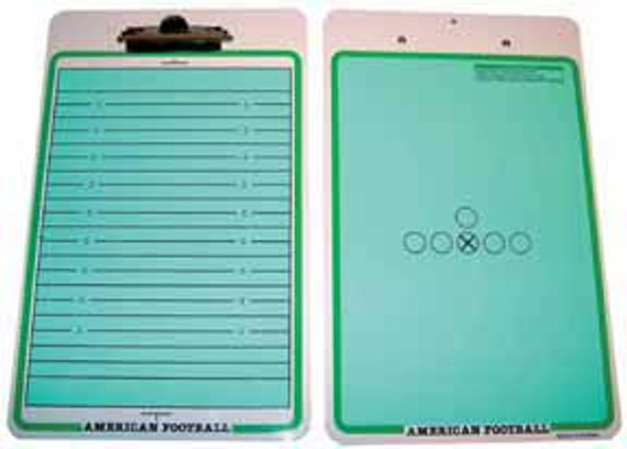 Coaches Board Clipboard - Football