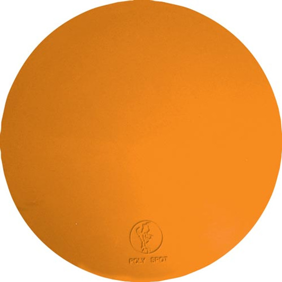 5" Poly Spots - Orange (dozen)