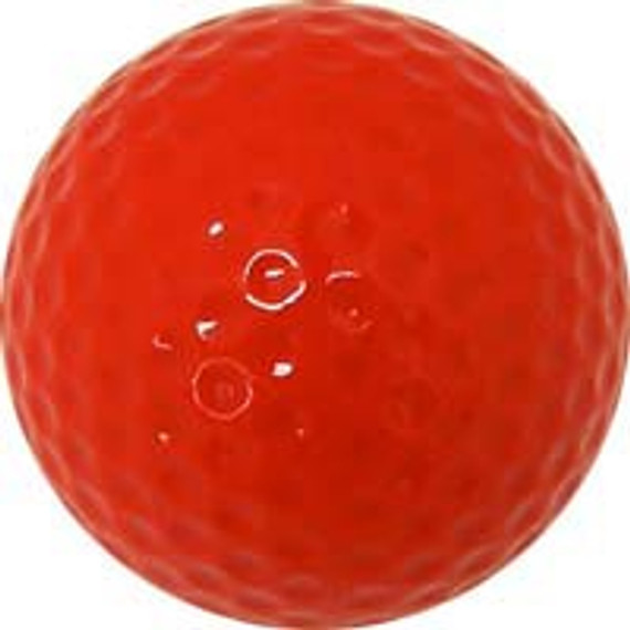Colored Golf Balls - Red (dozen)