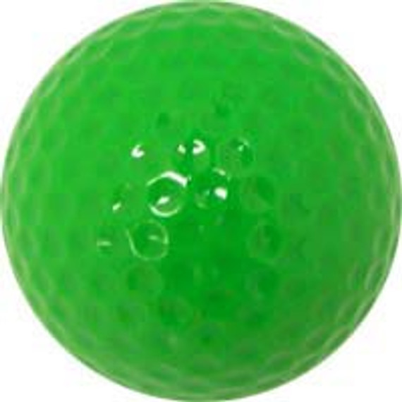 Colored Golf Balls - Green (dozen)