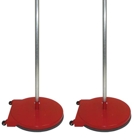Dome Base Game Standards With Wheels - 24"  (red)