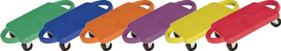 Heavy Duty Swivel Scooters - 16" (set Of 6)